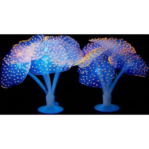 Sucker Coral Aquarium Artificial Coral Silicone Plant With Sucker Ornament Water Landscape Decor Fish Tank Aquarium Accessories