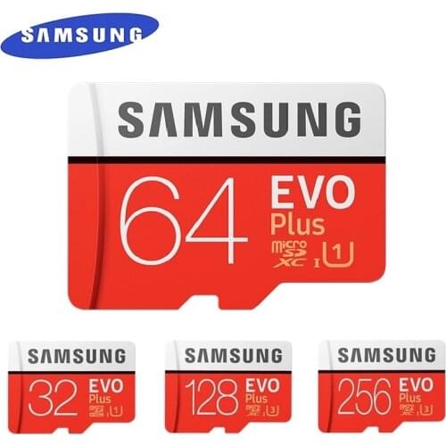 Original Samsung EVO PLUS 512GB 256GB Memory Card 128GB 64GB Class10 U3 4K SDHC SDXC Card 32GB MicroSD UHS-I TF Flash Cards