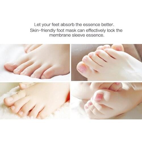 Lavender Moisture Foot Mask Remove Dead Skin Heels Foot Peeling Mask for Legs Exfoliating Socks for Pedicure Socks