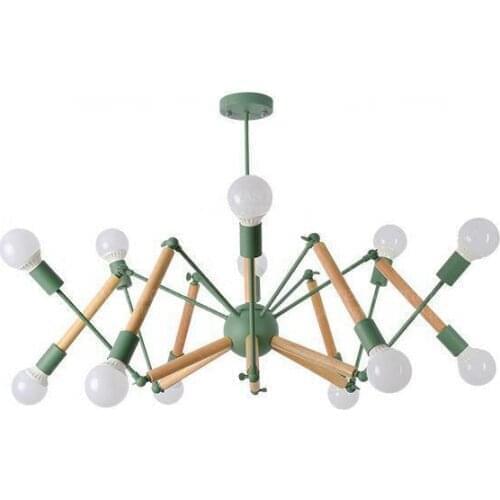 Modern spider chandelier kitchen lighting loft bedroom spider chandelier adjustable flexible hanging lamp 3/6/8/12 light fixture
