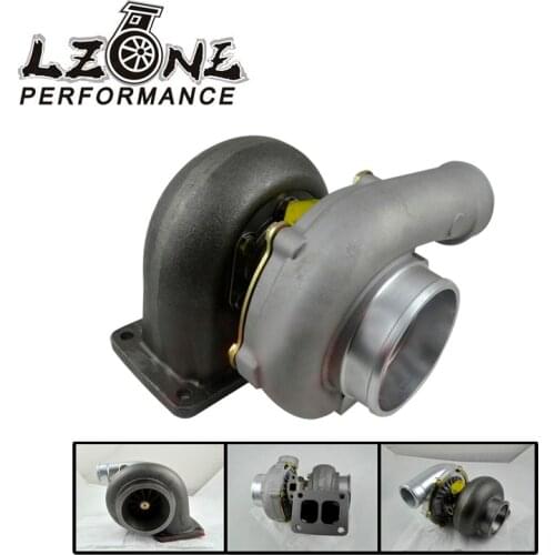 LZONE - TURBO T04Z T70 T4 flange A/R 84 A/R 0.70 OIL cold 4" V band TurboCharger T04Z-1 JR-TURBO40