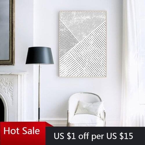 Minimalist Wall Art Geometric Canvas Painting Prints Modern Abstract Wall Decor Picture Poster Aesthetic Room Decorative
