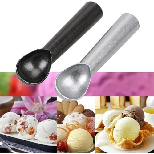 Ice Cream Scoop Portable Aluminum Alloy Non-stick Anti-feeze Ball Spoon For Home Tools Kitchen Accessories