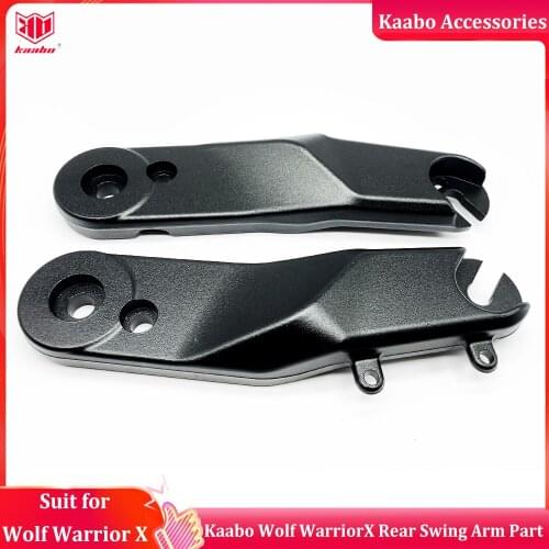 Original Kaabo Swing Arm Parts for Kaabo Wolf Warrior X Electric Scooter Official Spare Part Rear Swing Arm Left and Right