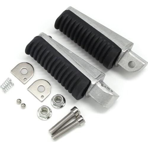 Motorcycle Foot Pegs Pedals Rear Footrest For Yamaha SRV250 1992-1997 XJ400 XJ900 XJR1200 XJR1300 XP500 TMAX 500 TDR125 TDR 125