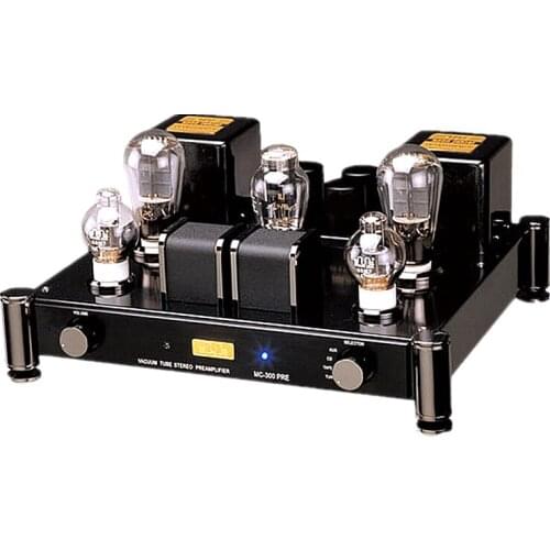 MC300-PRE 300B pre-amplifier, 300B tube hifi fever audio. Input sensitivity: 1000mv, frequency response: 5Hz--150KHz
