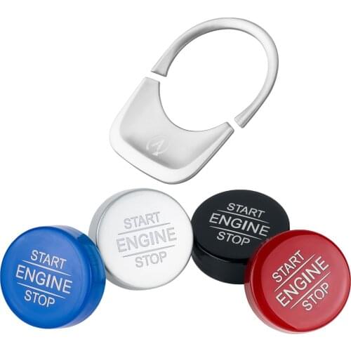 Start Stop Engine Push Switch Buttons Cover Stickers Trim For Mercedes Benz A B CLA GLA GLB Class W177 W247 C118 X247 2020