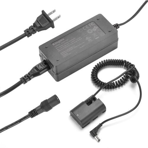 KingMa LP-E6 LPE6NH Dummy Battery AC Power Supply Adapter For Canon EOS R5 R6 5DS R 7D 6D 5D Mark II III IV 90D 80D 70D 60D 60Da
