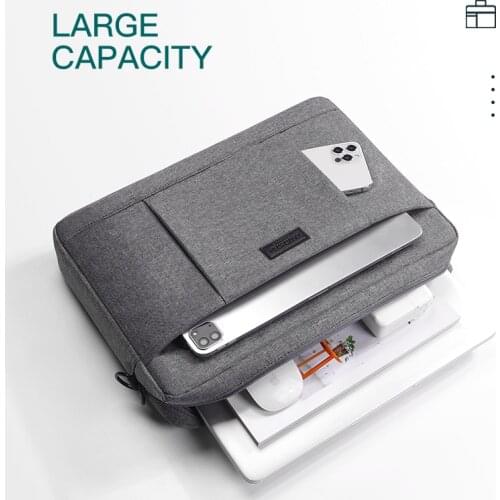 Laptop Bag 12 13 14 15.6 17.3inch Women Man Sleeve Notebook Case For Huawei HP DELL MacBook Air Pro 13.3 15 M1 Handbag Briefcase