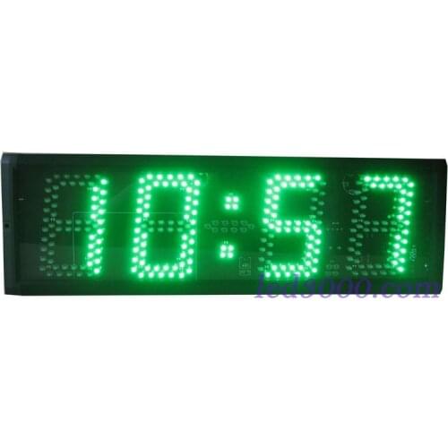 5inch 4digits green color hours and minutes led clock(HST4-5G)