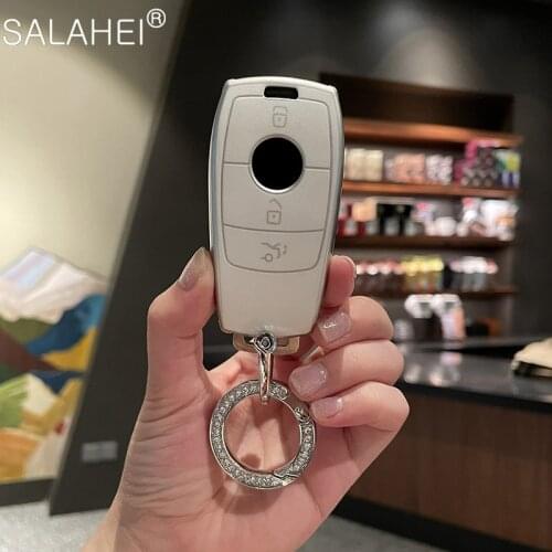 TPU Car Key Cases Cover Bag Shell Protector For Mercedes Benz E C G M R S Class W204 W212 W176 GLC CLA GLA AMG Accessories