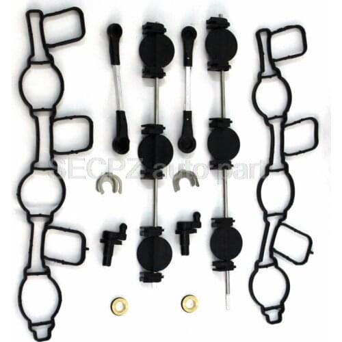 INTAKE MANIFOLD SWIRL FLAPS fit For Audi A4 A5 A6 A8 Q5 Q7 VW TOUAREG Phaeton 2.7 3.0TDI GASKET KIT 059129711 & 059129712