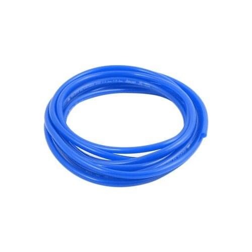 4mm x 6mm Pneumatic Air Compressor Tubing PU Hose Tube Pipe 3.5 meter Blue