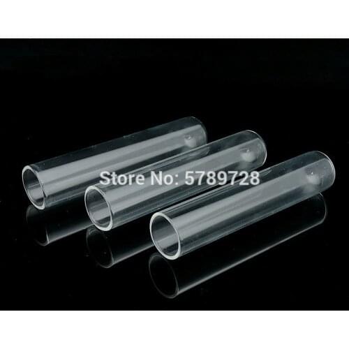 5pcs 20x100mm Glass round bottom test tube,Thickened flat - mouth lab test tubes Used in chemistry lab