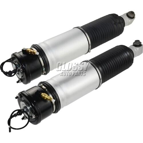 AP03 2PCS Rear Left +Right Air Suspension Shock Struts 37126785535 For BMW 7 Series E65,E66,E67 745i 750i 760i 2001-2009 W/EDC