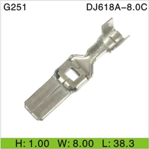 Free shipping 1000pcs Car Electronics & Motorcycle Accessories & Parts G251 Female terminal connector