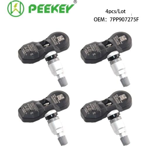 PEEKEY Tire pressure FOR Audi A6 A8 Q7 For Volkswagen Phaeton Touareg TPMS 7PP907275F Tire Pressure Monitor System Sensors