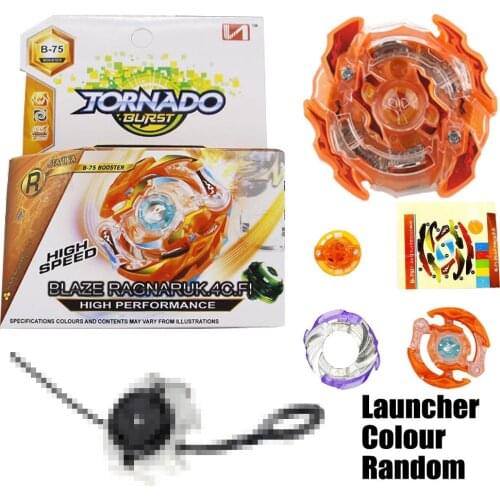 Blaze Ragnaruk / Roktavor Burst Spinning Top STARTER w/ Launcher B-75
