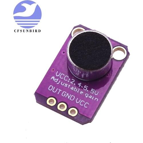 GY-MAX4466 Electret Microphone Amplifier Module MAX4466 Adjustable Gain