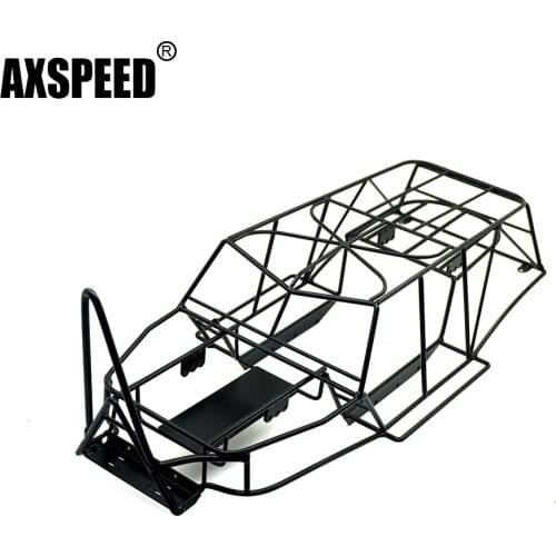 AXSPEED Metal Steel Chassis Roll Cage Frame Body #B for Axial Wraith 90018 1/10 RC Crawler Car Truck Accessories