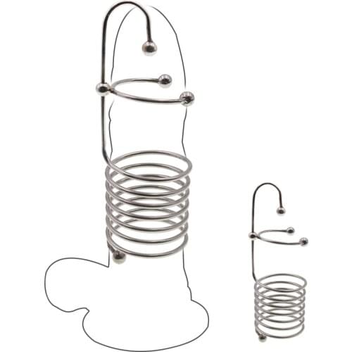 Stainless Steel Metal Penis Sleeve with Urethral Plugging Glans Stimulator Adult Sex Toys For Men Dick Chastity Cock Ring Erotic