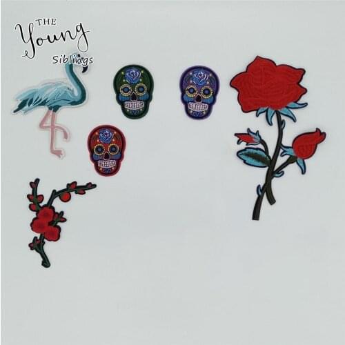 Fashion Different Patch Hot melt adhesive Applique Sewing Embroidery patches stripes DIY Badges Clothing Accessories C5596-C5614