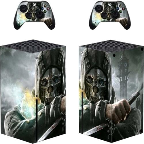 Skull killer Style Xbox Series X Skin Sticker for Console & 2 Controllers Decal Vinyl Protective Skins Style 1