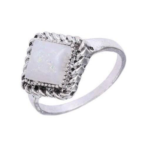 New Retro oval water drop jewel ring multi piece set of eight piece set ring punk MIDI jewel ring