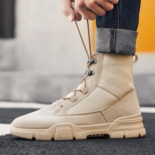 NEW Brand suede Leather high Quality design Slip on Motorcycle Men Chelsea Boots Fashion Mens flats shoes Ankle Boots K4-92