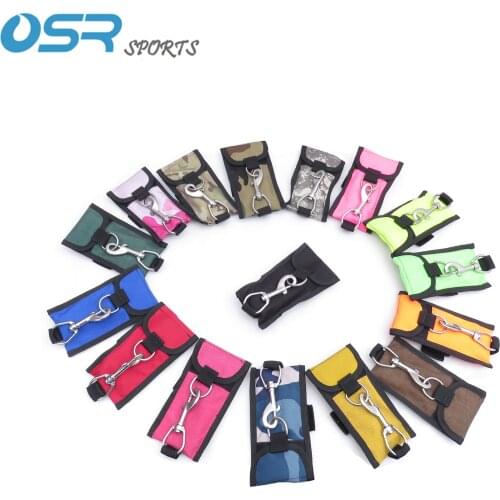 Scuba diving Trim single reef hook 316 Stainless Steel with outer pocket diving accessory