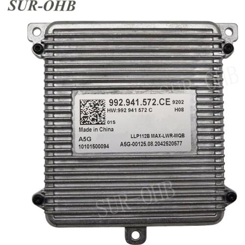 Used Kebod-a 992.941.572.CE LLP112B MAX-LMR-MQB Light LED Matrix Headlights Control Module Unit 992941572C ignition For V-W A-G