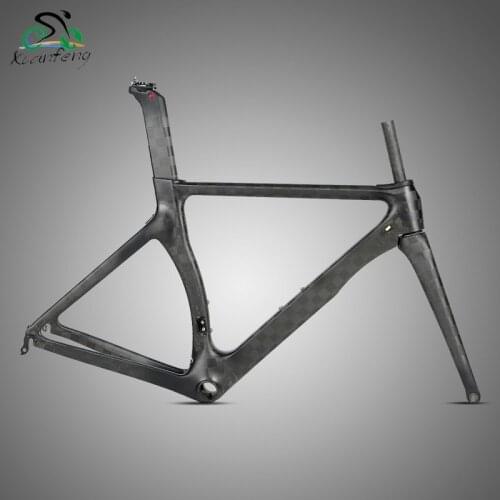 R3\Carbon Fiber 18K Road Bike Rack Front Fork Seat Tube 700C BrokenWindCompetition Bright Ud Flatness Customizable bicycleframe