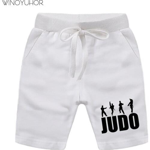 Summer Children Shorts Cotton Shorts For Boys Girls Judo Funny Print Toddler Panties Kids Short Sports Pants Baby Clothing