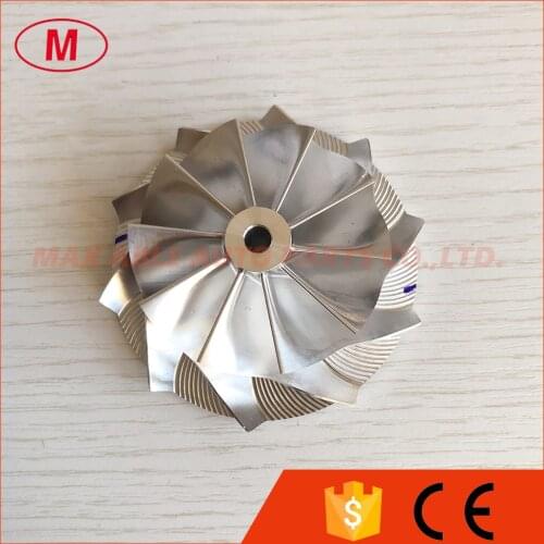 TD04HL forward 50.38/68.00mm 10+0 blades high performance turbo milling/billet compressor wheel