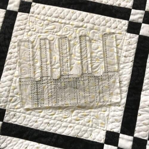 Quilters templates Ruler Every Line ruler template set for sewing machine #QTSKEL1