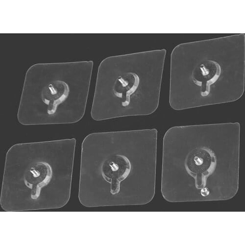 1/2/4pcs Hot Non-Trace Photo Frame Hook Seamless Adhesive Hook Waterproof Strong Hole Nail Cross Stitch Wall Painting Hanger