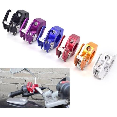 1PC Motorcycle Bike bicycle Hook Aluminum Alloy Luggage Bag Hanger Helmet Claw Hook Carry Easy Install Storage Bag Holder 6color