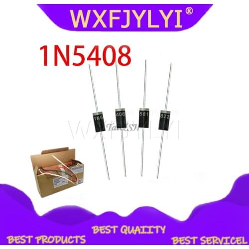 20pcs IN5408 1N5408 3A 1000V DO-27 Rectifier Diode