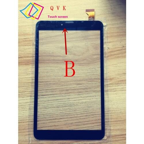 Black 8 Inch for Irbis TZ861 TZ862 TZ863 TZ864 tablet pc capacitive touch screen glass digitizer panel Free shipping