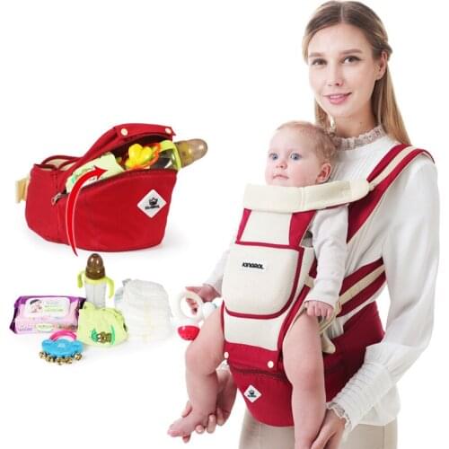 Breathable Front Facing Baby Carrier Comfortable Sling Backpack Pouch Wrap Baby Kangaroo Adjustable Carrier for Baby Travel