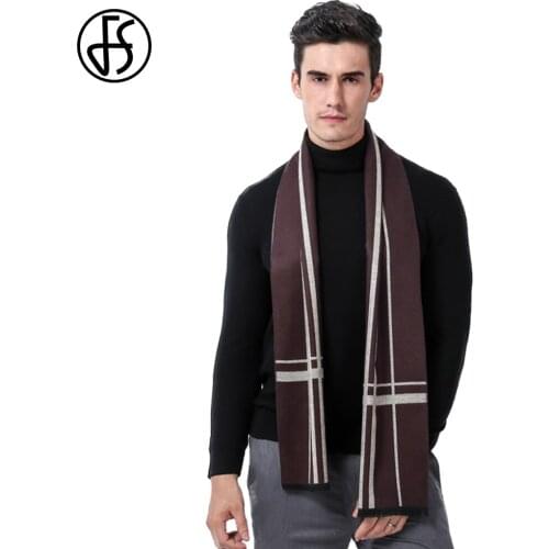 FADVES Men's Long Scarves