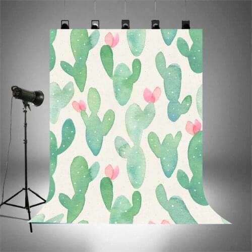 Cactus photo backdrops photography flower floral fiesta bridal baby shower birthday party photo booth photocall table dessert