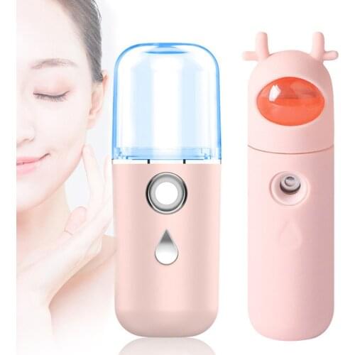 Pray Hydration Instrument Cooling Mist Face Humidifier Hydrating Anti-Aging Wrinkle Beauty Exquisite Skin Care Equipment