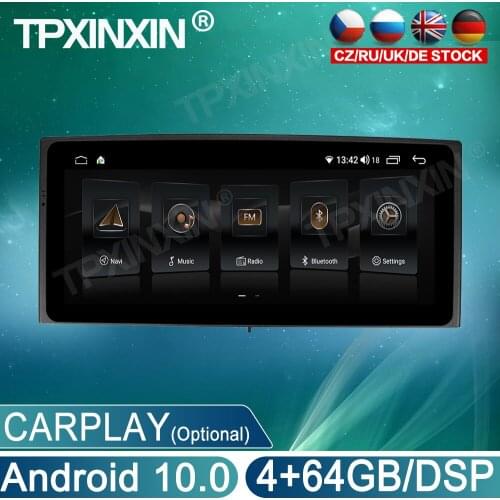 Wireless Carplay 4G+64G Android 10 For Land Rover Range Rover Unit Multimedia Player Auto Radio Tape Recorder GPS Navigation DSP