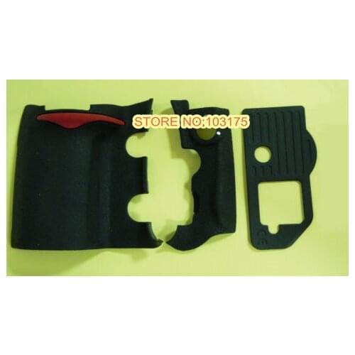 Original New A Set of 3 Pieces Grip Rubber Repair Part for Nikon D300 D300S Tape