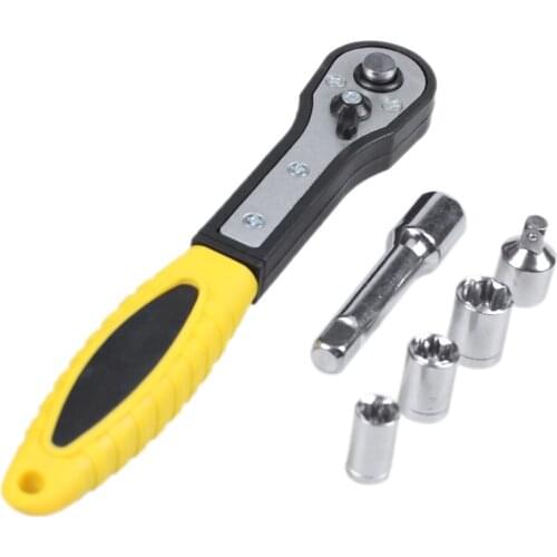 New 38 In 1 Torque Wrench Socket Set 3/8 Inch/Metric Ratchet Driver Socket Wrench Tool Set Kit Trox For Car Repair Hand Tool Kit