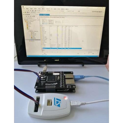 EtherCAT Slave AX58100 Development Board STM32F407ZGT6 SPI/FSMC Communication