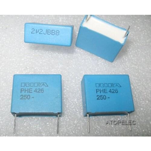 1pc RIFA PHE426 2.2uF/250V 5% MKP Film Capacitor Hi-Fi Audio
