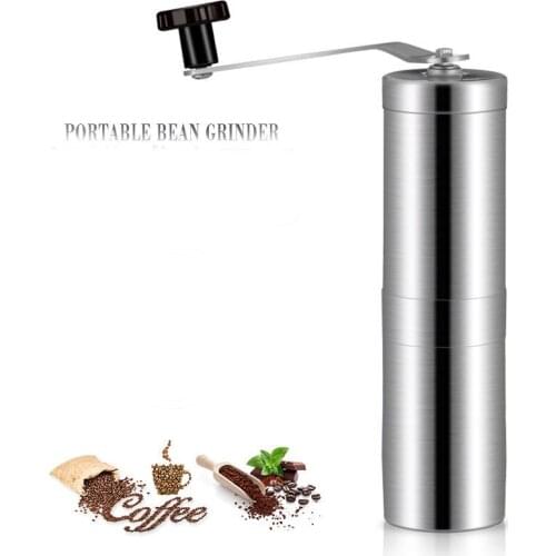 Hand Coffee Grinder Portable Coffee Bean Grinder Stainless Steel Manual Coffee Grinder Pepper Grinder