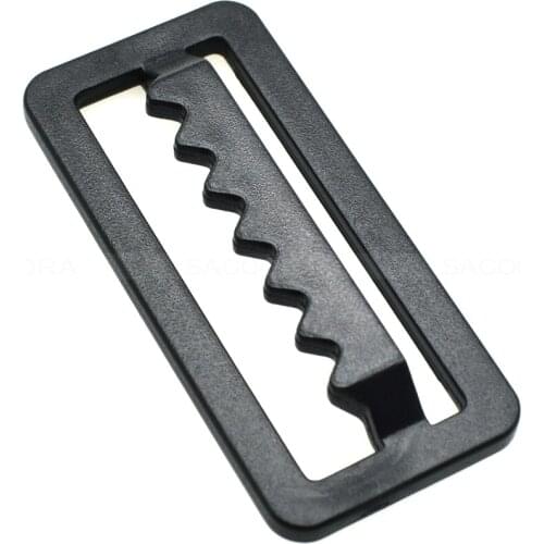 12pcs/pack 40mm Webbing Plastic Adjust Tri-Glide Slider Buckle Hardware for Outdoor Backpack Apparel Webbing Straps